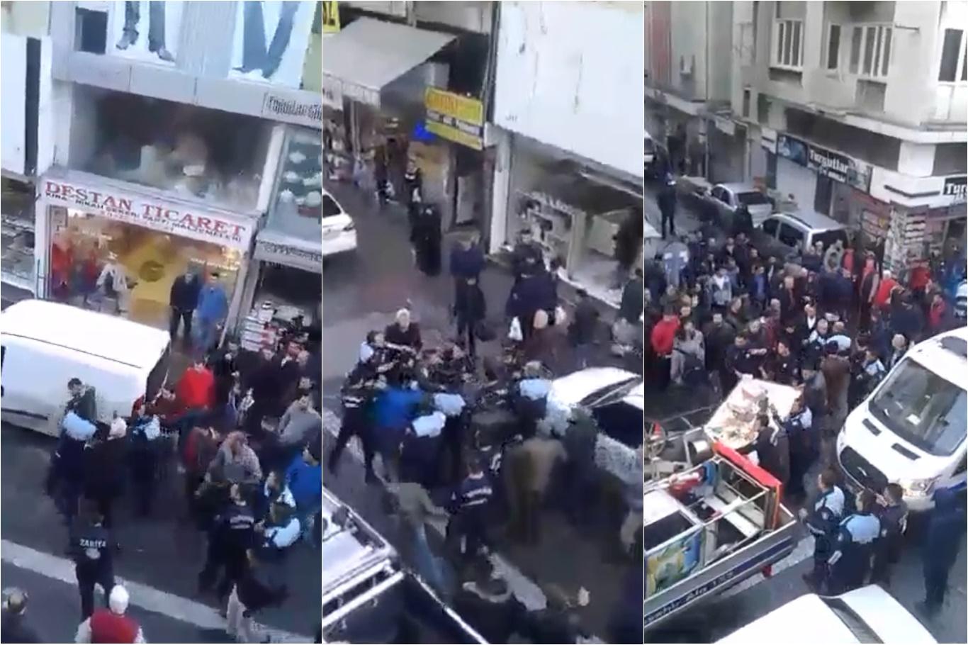 Adana'da zabıta zulmü Adana'da zabıta zulmü